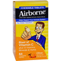 Airborne Chewable Tablets With Vitamin C - Citrus - 64 Tablets