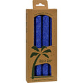 Aloha Bay Palm Tapers Royal Blue - 4 Candles