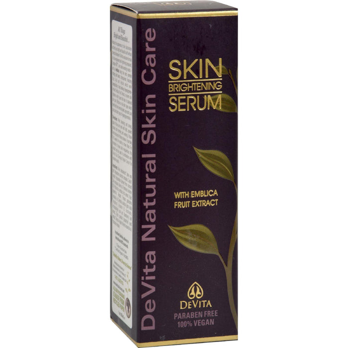 Devita Natural Skin Care Skin Bright Serum With Kojic - 1 Oz