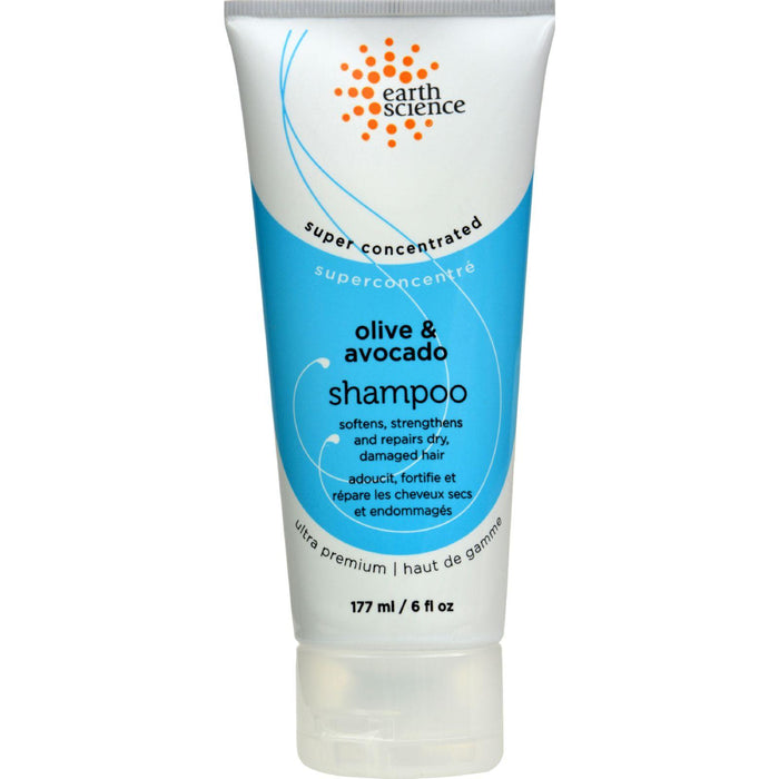 Earth Science Olive And Avocado Deep Conditioning Shampoo - 6 Fl Oz