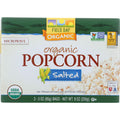 Field Day Microwave Popcorn - Organic - Salted -  3-3 Oz - Case Of 12