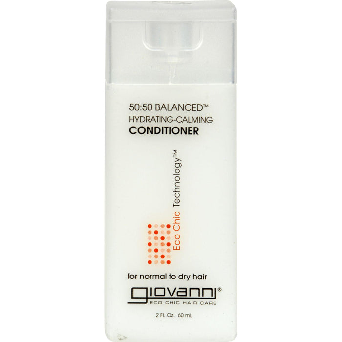 Giovanni 50:50 Balanced Conditioner Hydrating-calming - 2 Fl Oz - Case Of 12