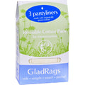 Gladrags Pantyliner Organic Undyed Cotton - 3 Pack