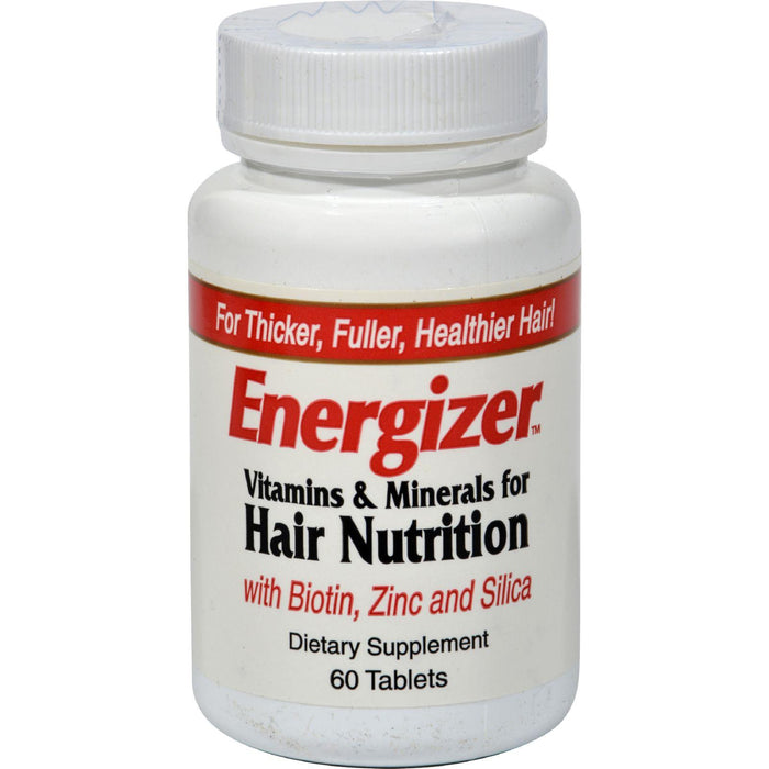 Hobe Labs Energizer Vitamins And Minerals For Hair Nutrition - 60 Tablets