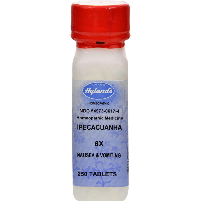 Hylands Homeopathic Ipecacuanha 6x - 250 Tablets