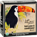 Light Mountain Natural Hair Color And Conditioner Black - 4 Fl Oz