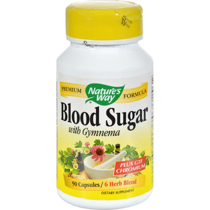 Nature's Way Blood Sugar With Gymnema - 90 Capsules