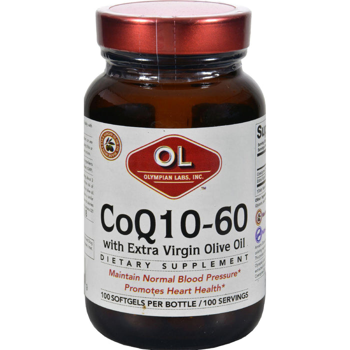 Olympian Labs Coenzyme Q10 - 60 Mg - 100 Softgels