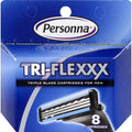 Personna Tri Flex Cartridge - 8 Pack