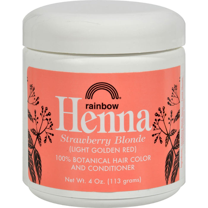 Rainbow Research Henna Hair Color And Conditioner Persian Strawberry - 4 Oz