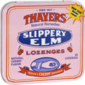 Thayers Slippery Elm Lozenges Cherry - 42 Lozenges - Case Of 10