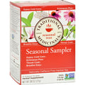 Traditional Medicinals Seasonal Herb Tea Sampler - 16 Tea Bags - Case Of 6