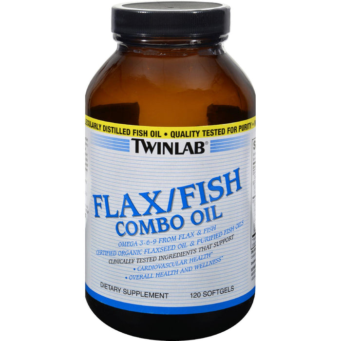 Twinlab Flax-fish Combo Oil - 120 Softgels