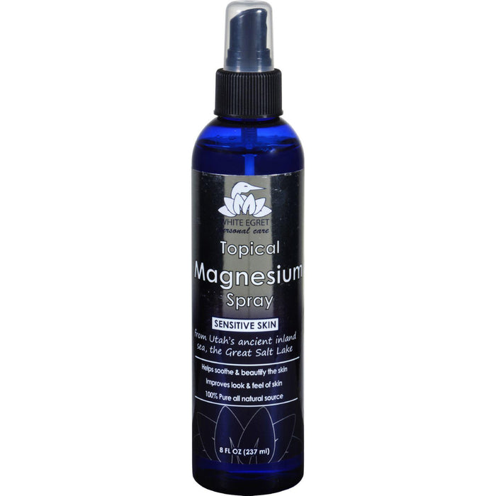 White Egret Topical Magnesium Spray - 8 Oz